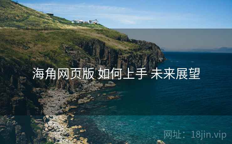 海角网页版 如何上手 未来展望