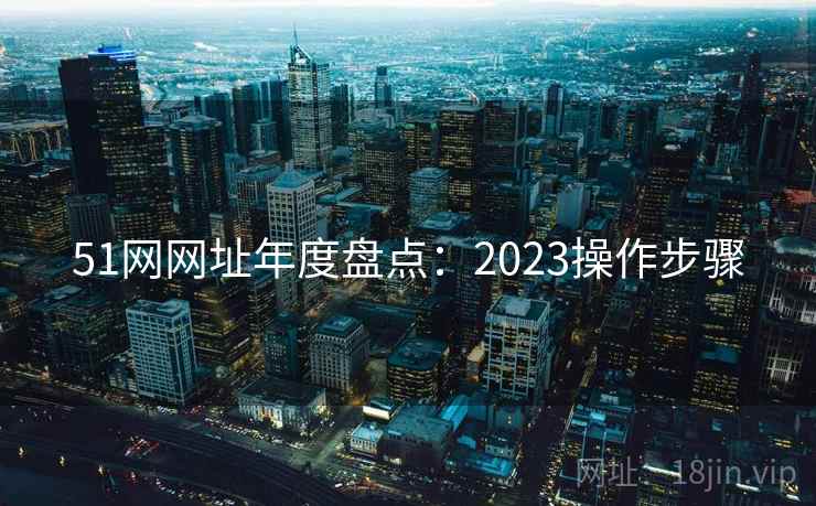 51网网址年度盘点：2023操作步骤