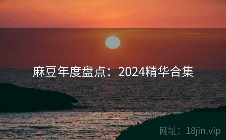 麻豆年度盘点：2024精华合集