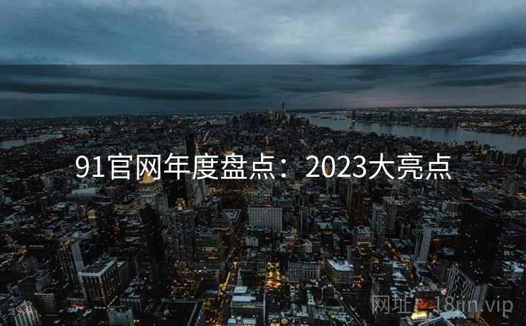91官网年度盘点：2023大亮点