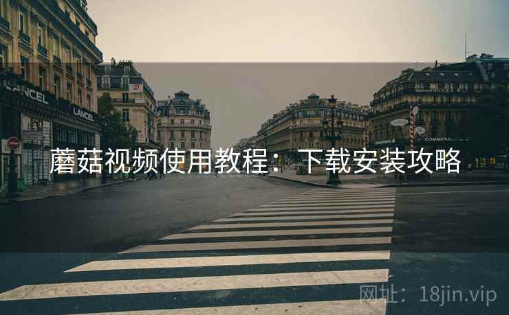 蘑菇视频使用教程：下载安装攻略