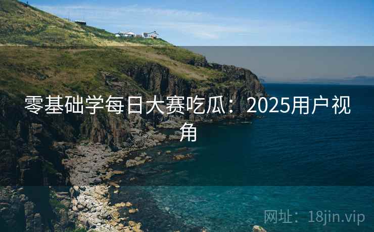 零基础学每日大赛吃瓜：2025用户视角